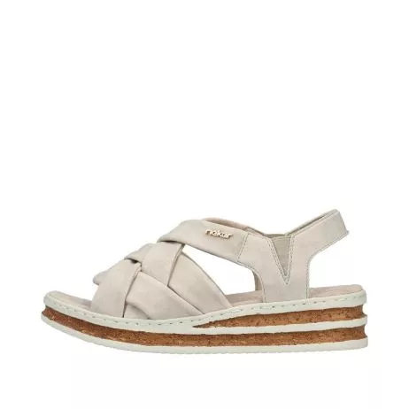 Sandały RIEKER 62908-60 beige