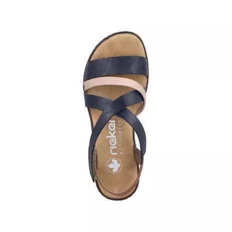 Sandały RIEKER V3663-91 blue