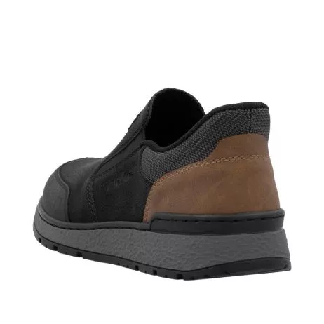 Półbuty RIEKER B9057-00 black