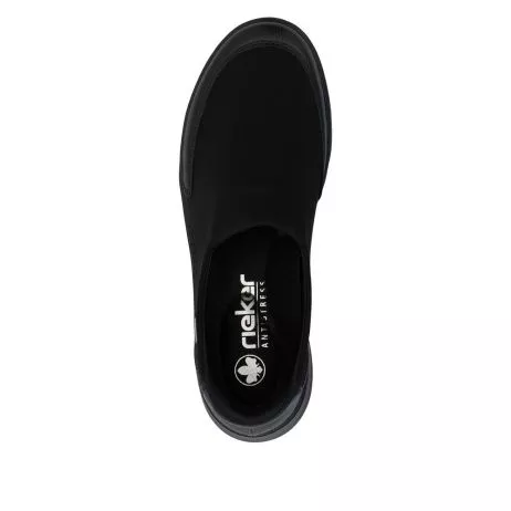 Półbuty RIEKER Z0054-00 black