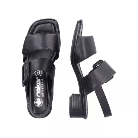 Sandały RIEKER 62663-01 black