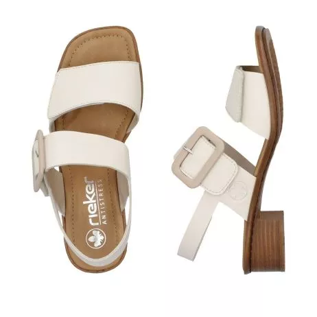 Sandały RIEKER 62663-61 beige
