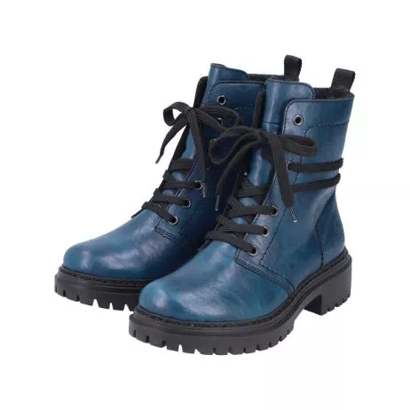Trzewiki RIEKER 72675-12 blue