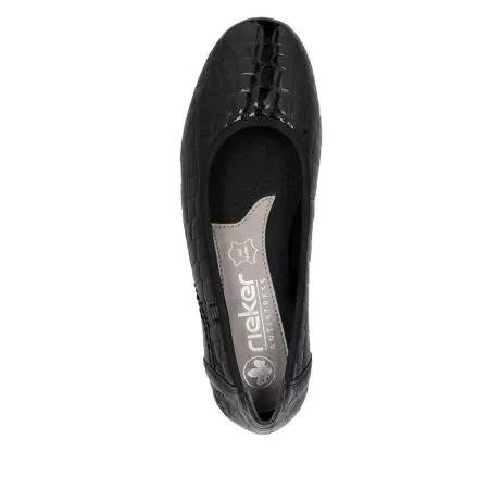 Czółenka RIEKER L9350-01 black