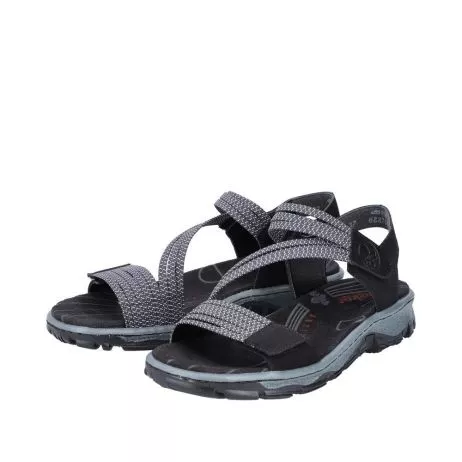 Sandały RIEKER 68871-00 black