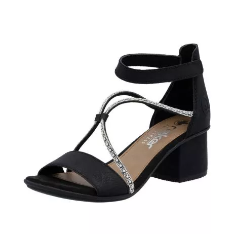 Sandały RIEKER 64654-00 black