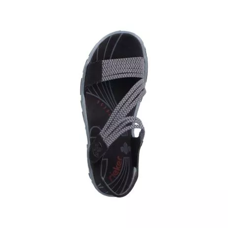 Sandały RIEKER 68871-00 black