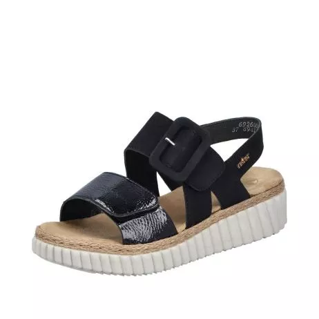 Sandały RIEKER 69260-00 black