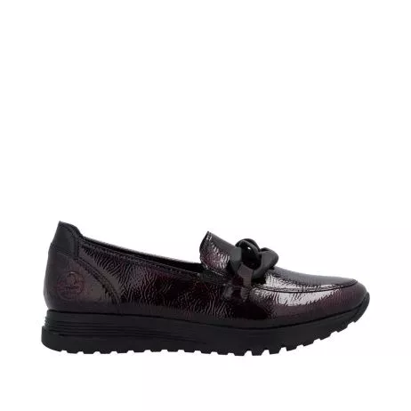 Mokasyny RIEKER 49051-35 red