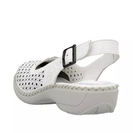Sandały RIEKER 41350-80 white