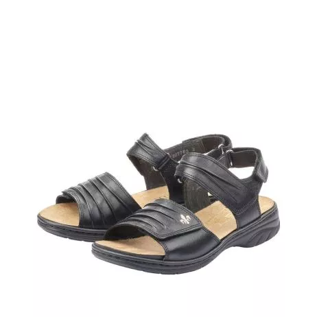 Sandały RIEKER 64560-01 black