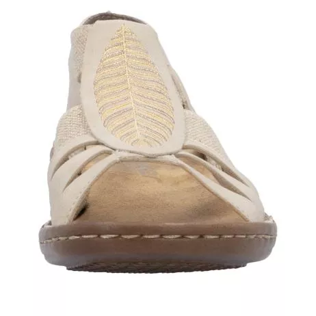 Sandały RIEKER 608C0-62 beige