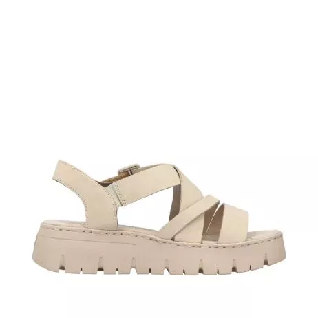 Sandały RIEKER V1063-60 beige