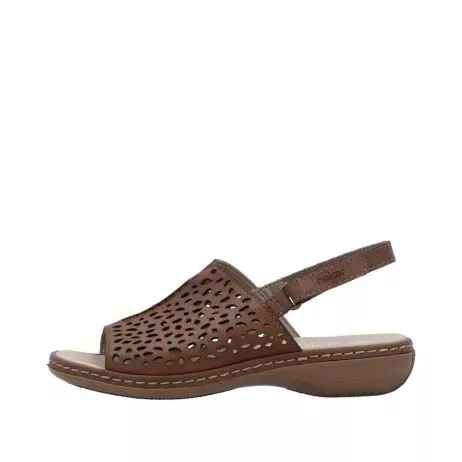 Sandały RIEKER 65985-25 brown
