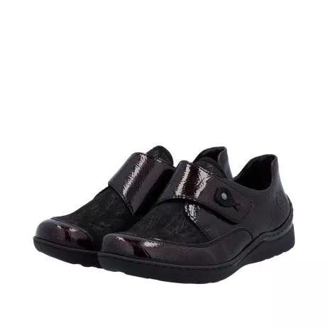 Półbuty RIEKER 48951-35 red
