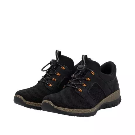 Półbuty RIEKER N32G4-00 black