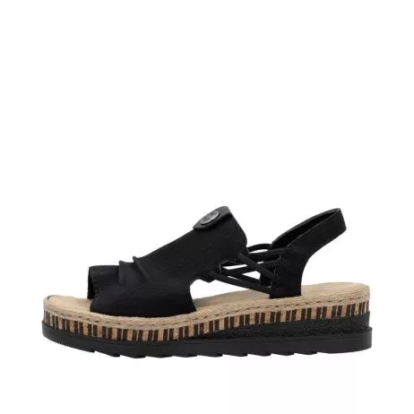 Sandały RIEKER V7972-00 black