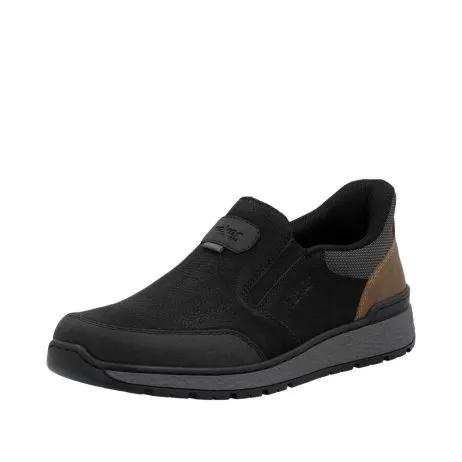Półbuty RIEKER B9057-00 black