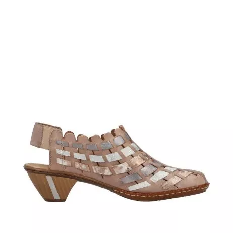Sandały RIEKER 46778-64 beige