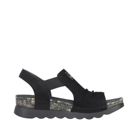 Sandały RIEKER 64463-01 black