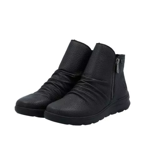 Botki RIEKER Z0056-00 black