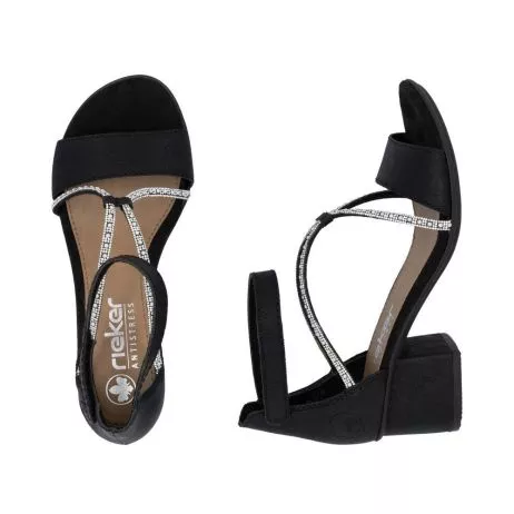Sandały RIEKER 64654-00 black