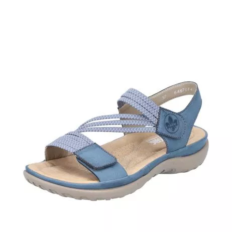Sandały RIEKER 64870-14 blue