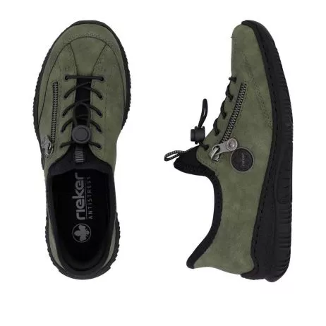 Półbuty RIEKER N3267-54 green