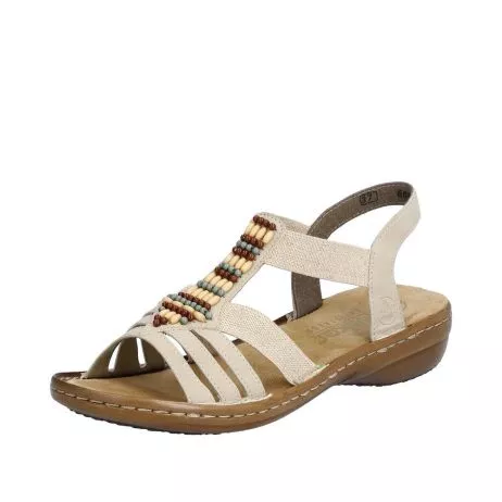 Sandały RIEKER 60851-62 beige