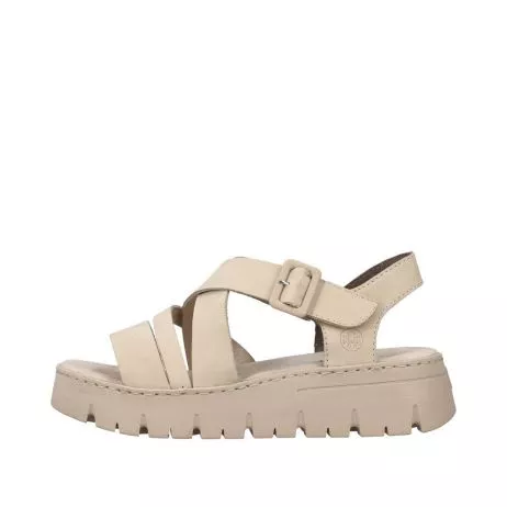 Sandały RIEKER V1063-60 beige