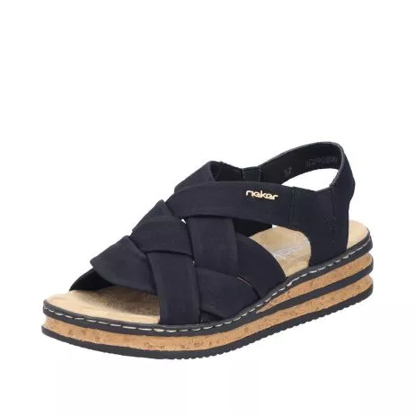 Sandały RIEKER 62908-00 black