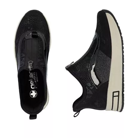 Botki RIEKER N8151-00 black