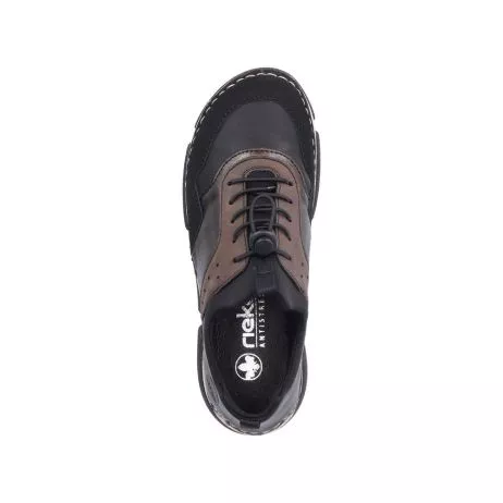 Półbuty RIEKER 45961-00 black
