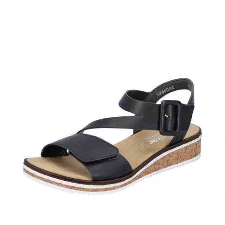 Sandały RIEKER V3660-02 black