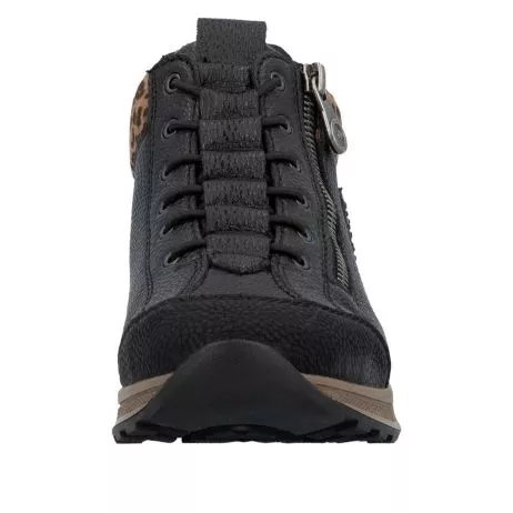 Półbuty RIEKER N1457-00 black