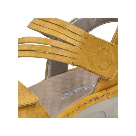 Sandały RIEKER 60464-68 yellow