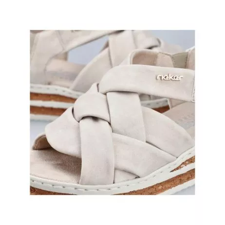 Sandały RIEKER 62908-60 beige