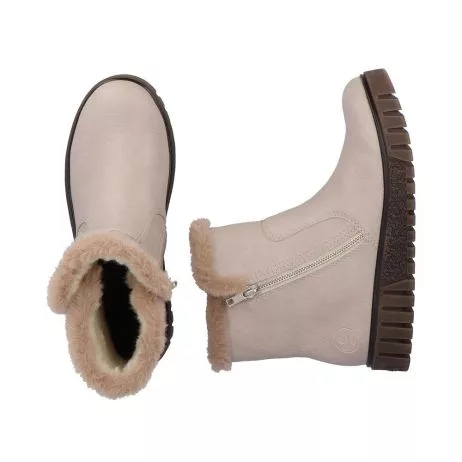 Botki RIEKER Y3481-60 beige