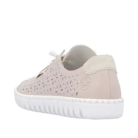 Półbuty RIEKER M2354-31 pink