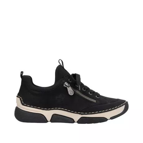 Półbuty RIEKER 45973-00 black