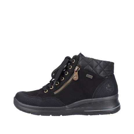 Trzewiki RIEKER L7701-00 black