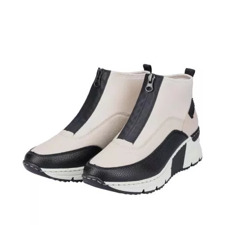 Botki RIEKER N6352-60 beige