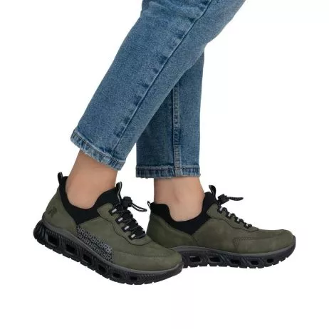 Półbuty RIEKER M6058-54 green