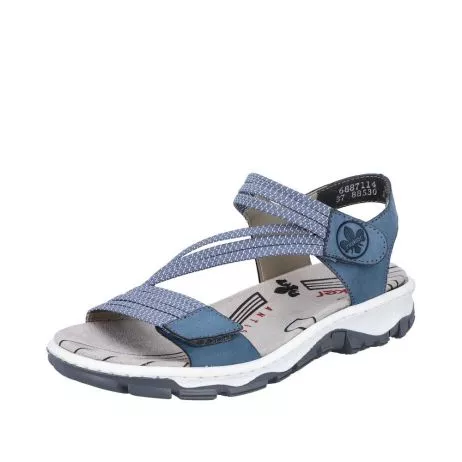 Sandały RIEKER 68871-14 blue