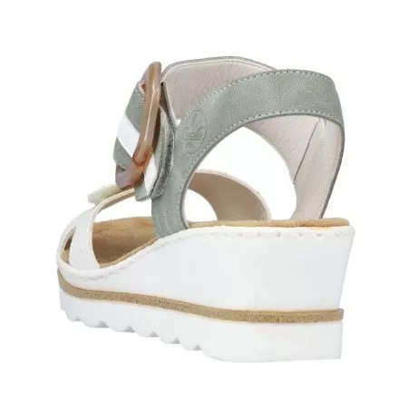 Sandały RIEKER 67476-81 white