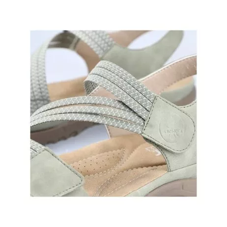 Sandały RIEKER 64870-52 green