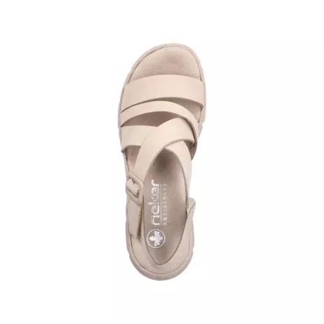 Sandały RIEKER V1063-60 beige