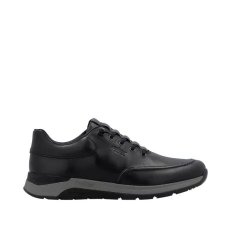 Półbuty RIEKER 39658-00 black