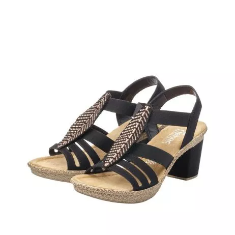 Sandały RIEKER 66526-00 black