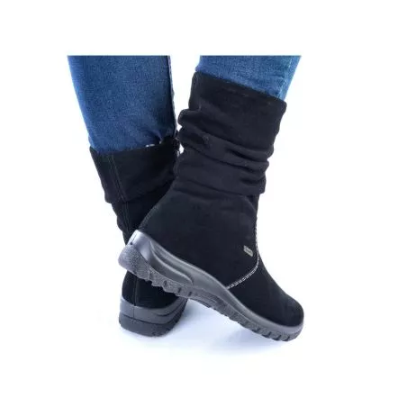 Botki RIEKER Z7171-01 black